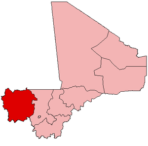 Location within Mali