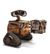 Did a RBW cleanup bot like WALL-E repair earth?