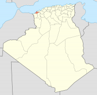 Algeria 46 Wilaya locator map-2009.png